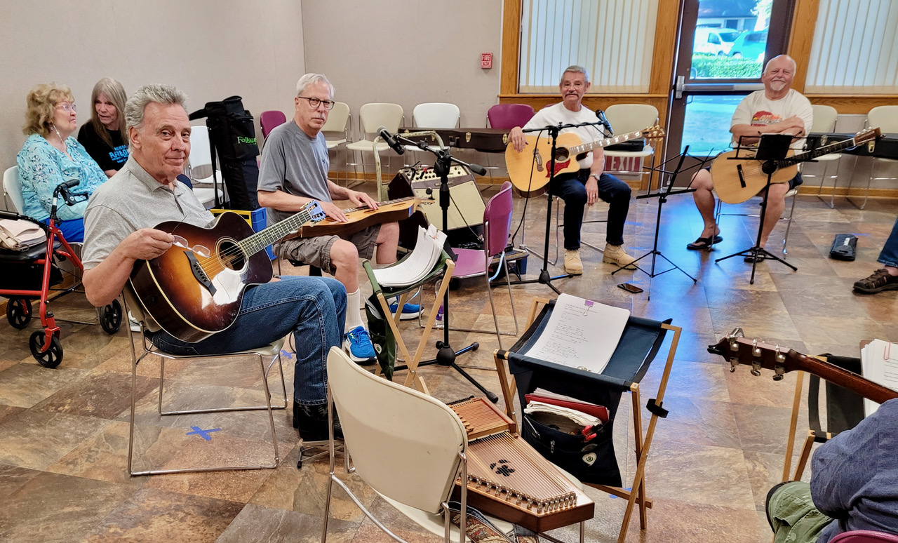 Downey Jam musicians in June